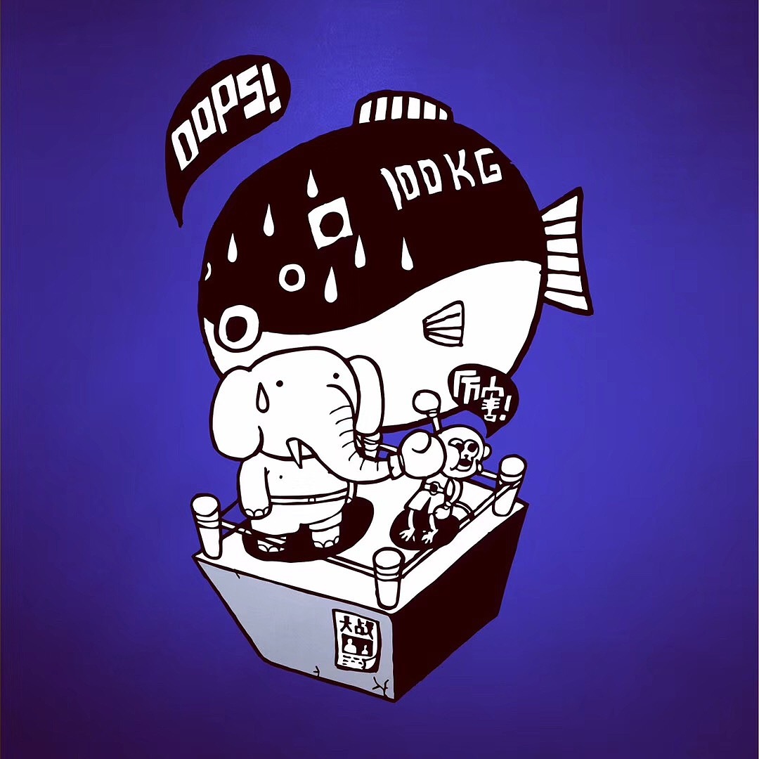 C4D临摹ZTOFU插画作品