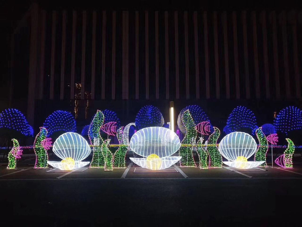 广东2019梦幻灯光展炫目梦幻灯光节造型制作厂家跳楼价