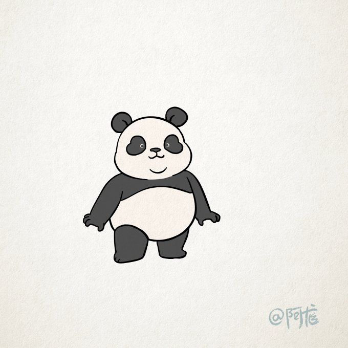 熊猫阿滚表情日常篇