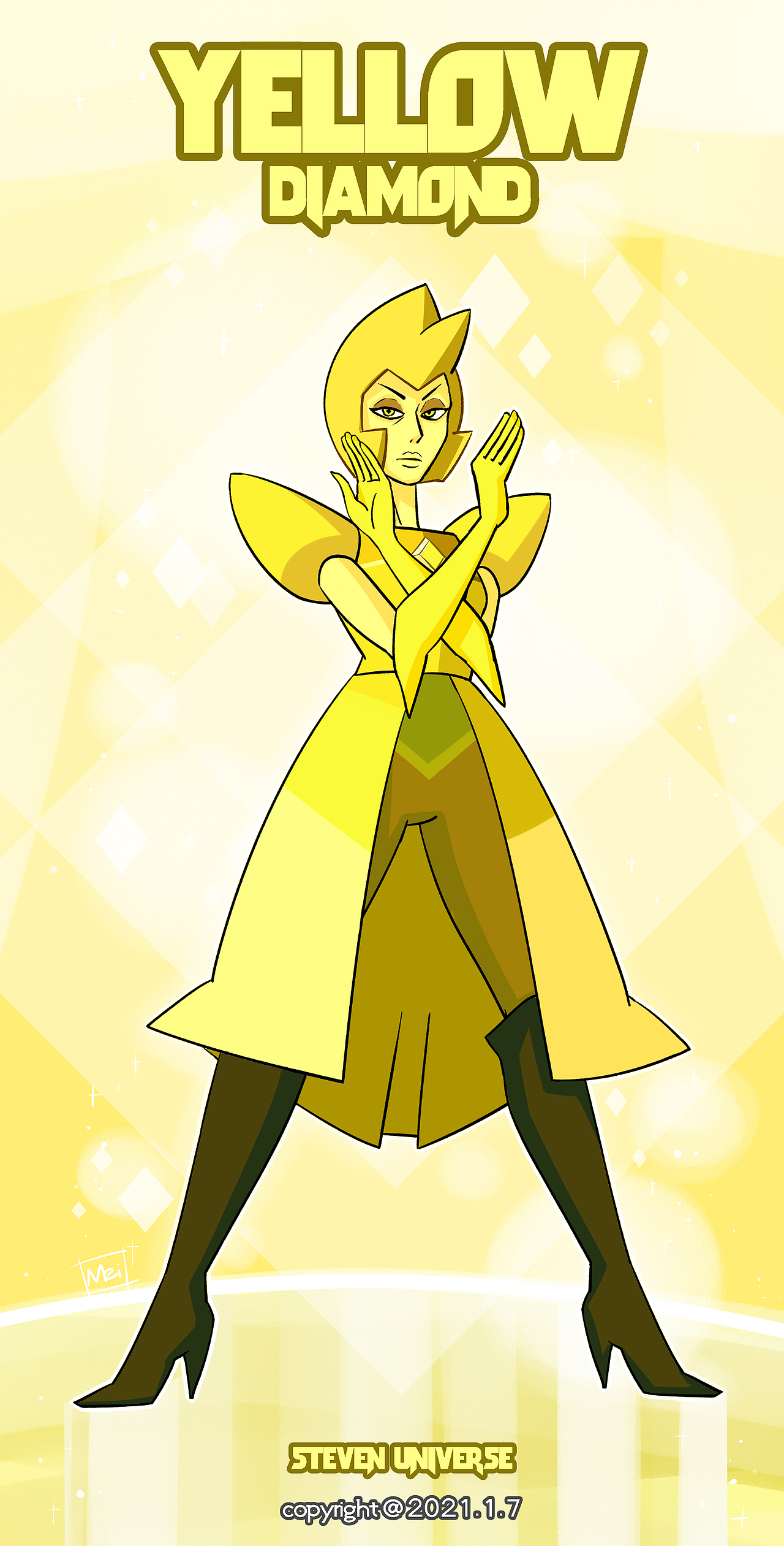 stevenuniverse宇宙小子四色钻石的手机壁纸