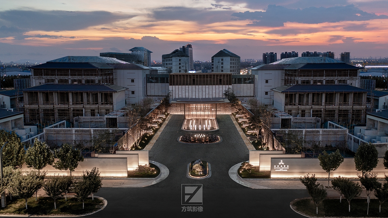 【上海方筑影星】--景观咸阳绿地澄境度假酒店（前场）