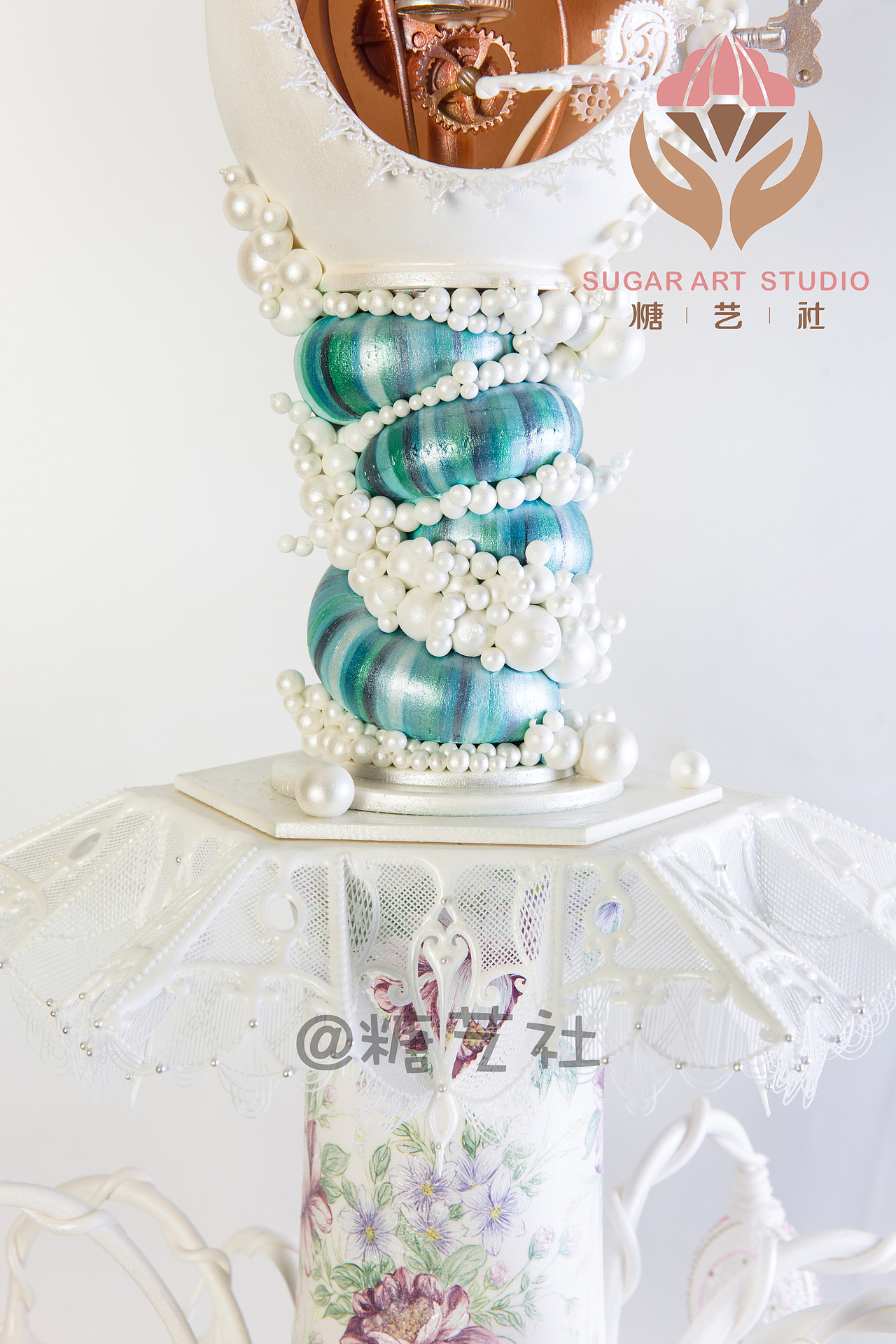 糖艺社翻糖工艺大师顾碧清-2017年日本东京蛋糕展作品(图ZMTQxNzY1NTY4) - 工艺品设计 - 站酷设计师糖艺社原创素材 - 站酷ZCOOL