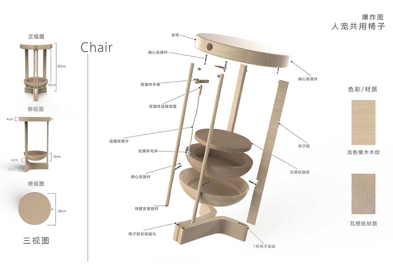 基于共生理念的人猫共享交互家具设计