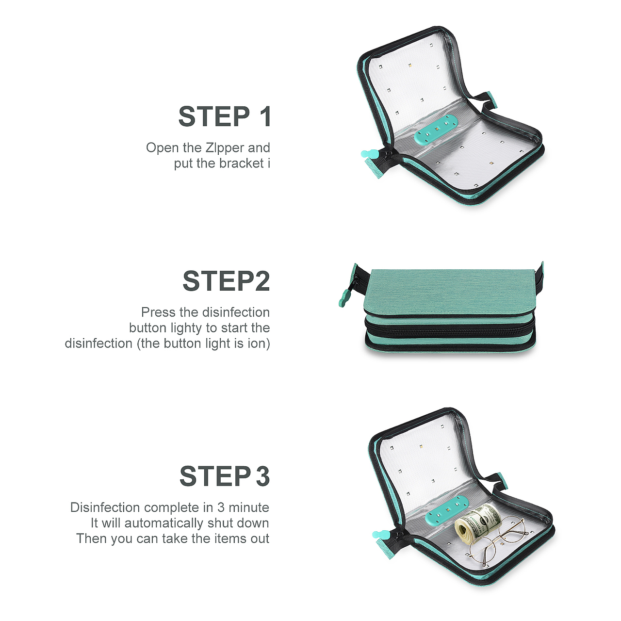 消毒盒 亚马逊 拍摄 精修 排版