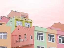 七彩的童话小镇