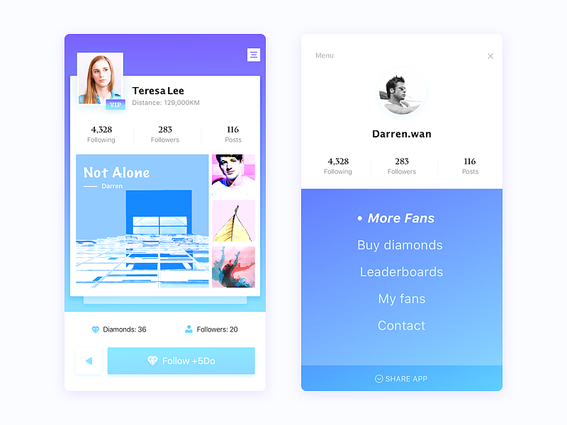 UI交互动画/UI交互动效/UI设计/UI界面设计(图ZNzg3NzA3NjA=) - APP界面 - 站酷设计师海Darren原创素材 - 站酷ZCOOL