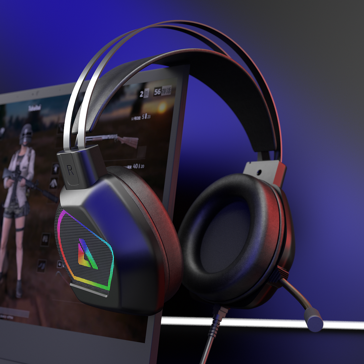 G101頭戴耳機（圖ZMjM4NzU3NjA0） - 其他三維 - 站酷設計師qq82185234原創(chuàng)素材 - 站酷ZCOOL