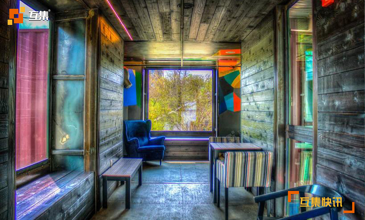 将集装箱重新用于德克萨斯州的堆叠式酒吧