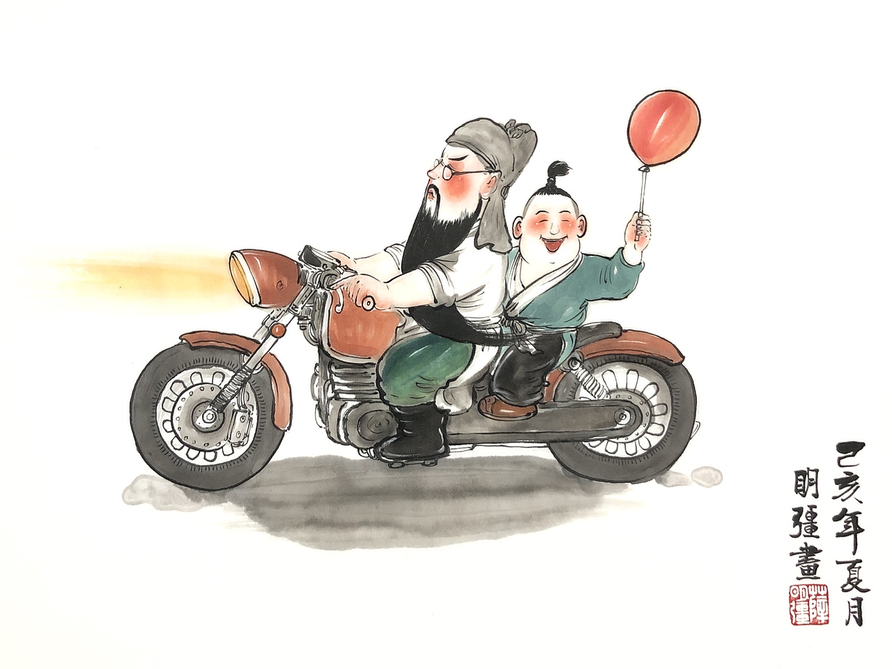 幼三国之大路朝天（图ZMTY5NDA4MjA0） - 绘本 - 站酷设计师幼三国原创素材 - 站酷ZCOOL