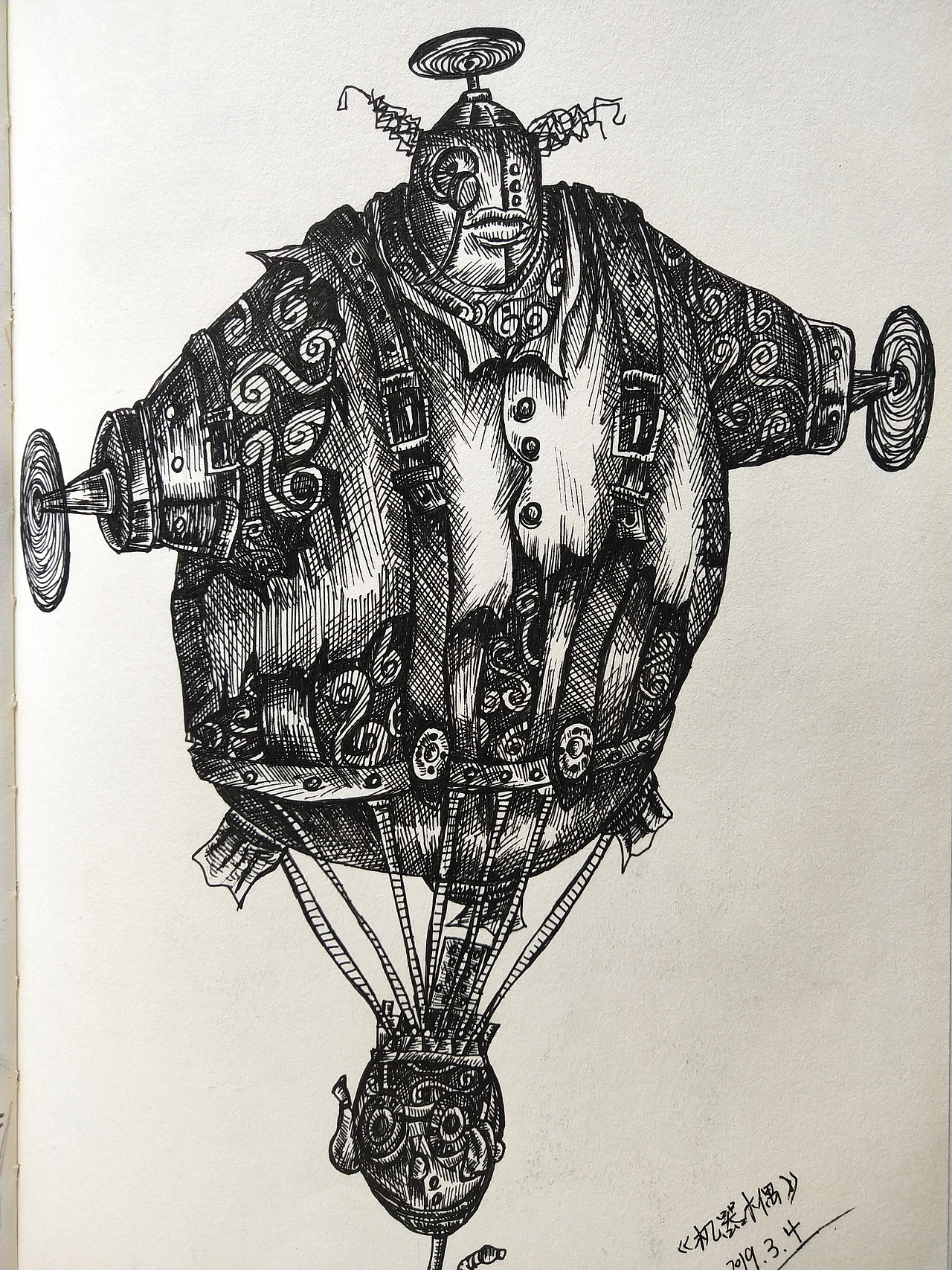 2019年钢笔画练习（图ZMTgzNDAxNDEy） - 新锐潮流插画 - 站酷设计师丁小厌原创素材 - 站酷ZCOOL