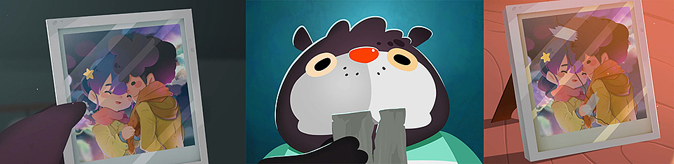 照片在动画中作为触发男主觉醒的重要道具，在片子中出现了三次，一次正常的照片使男主首次觉醒，第二次破碎的照片使男主最终觉醒，第三次修补好的照片代表着男主已经摆脱懒癌，恢复正常。