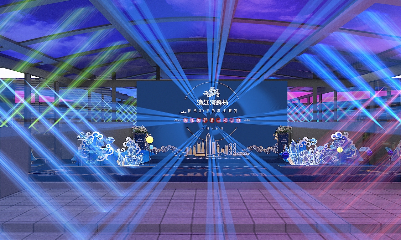 灯光秀（图ZMjYyNTUyOTU2） - 建筑/空间 - 站酷设计师语程原创素材 - 站酷ZCOOL