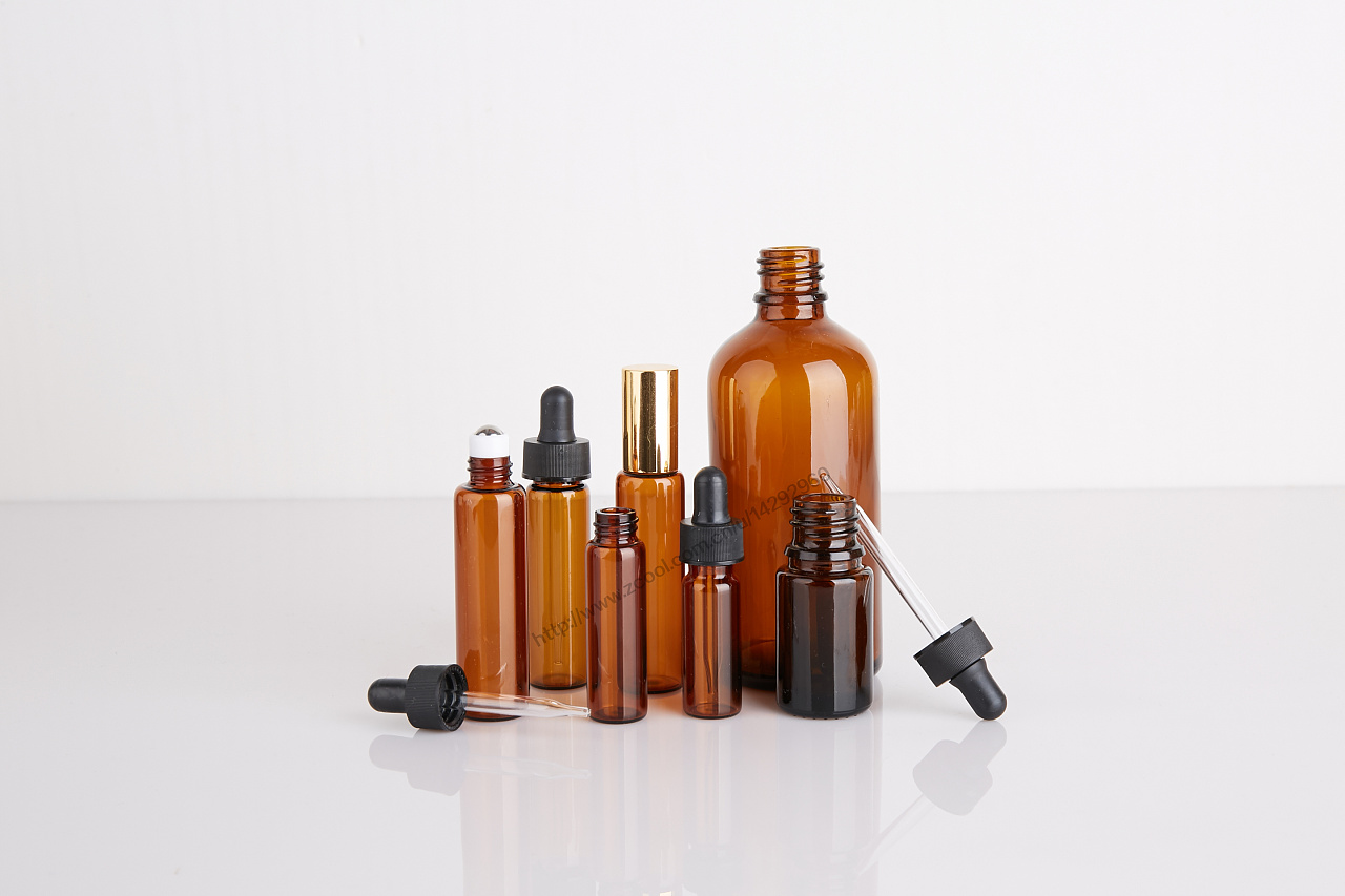 茶色精油分装瓶