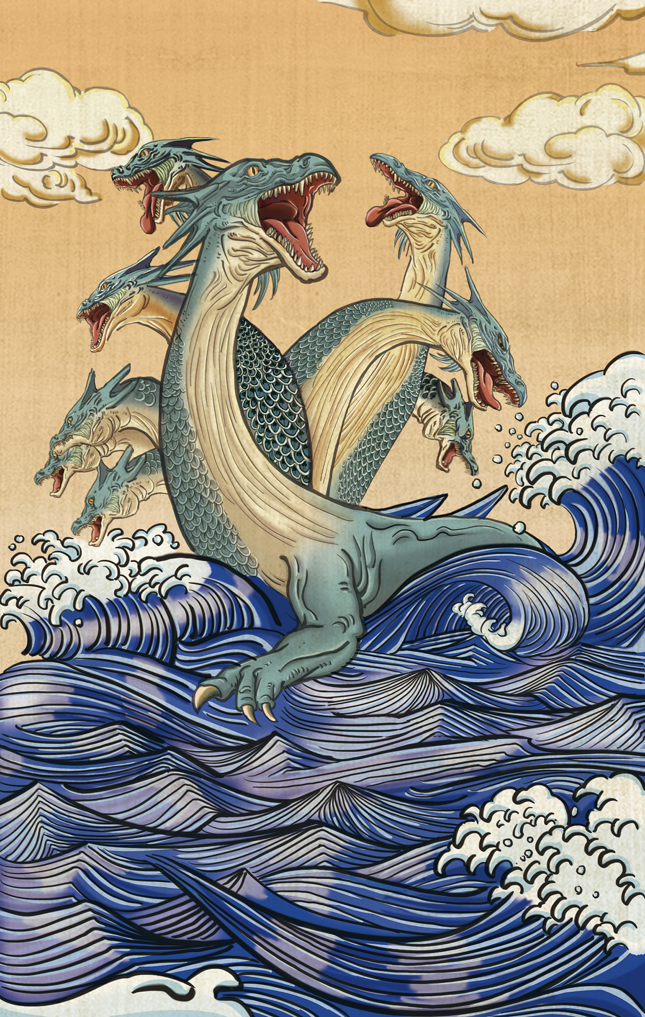 中国神话系列神兽|插画|商业插画|一风老师 - 原创作品 - 站酷 (zcool