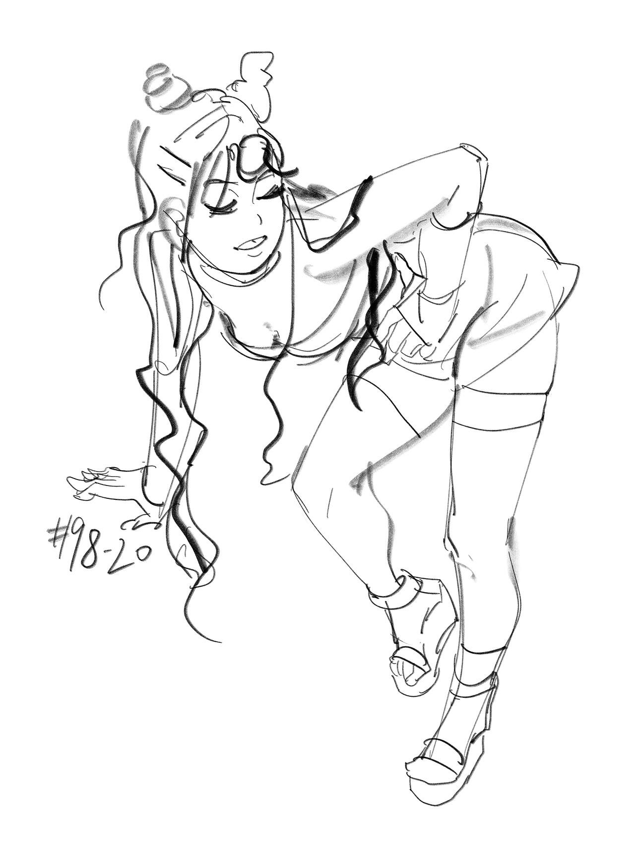 #速写60天挑战赛# day59@速写班长