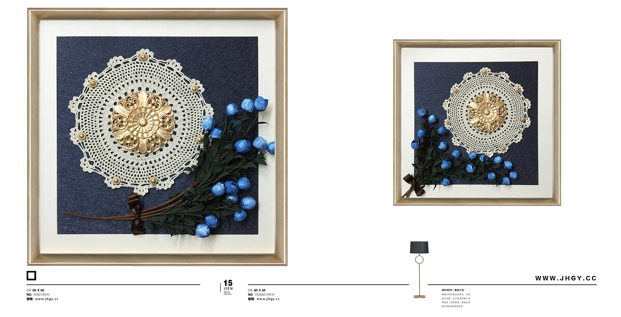 实物画,装饰画,实物装置,立体效果