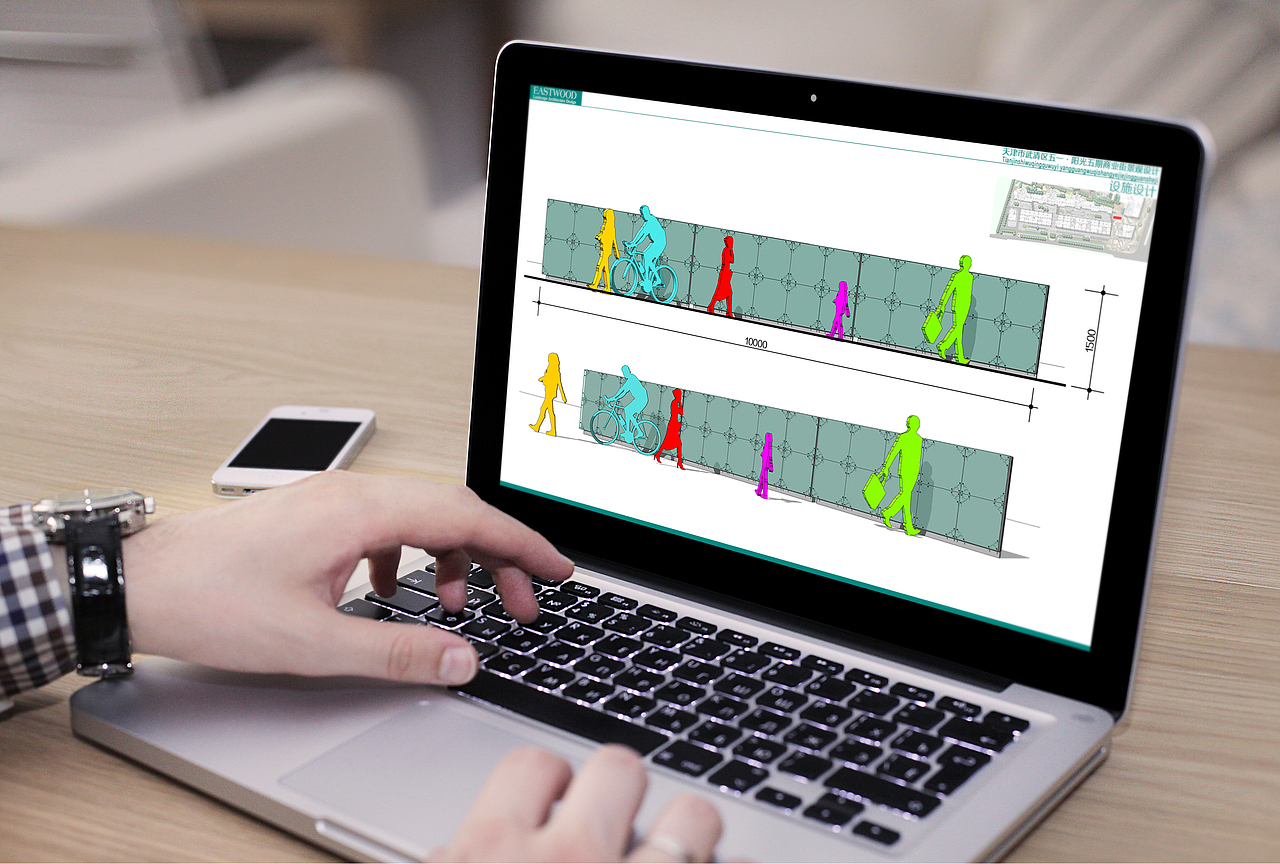 五一阳光--商业、居民区设计