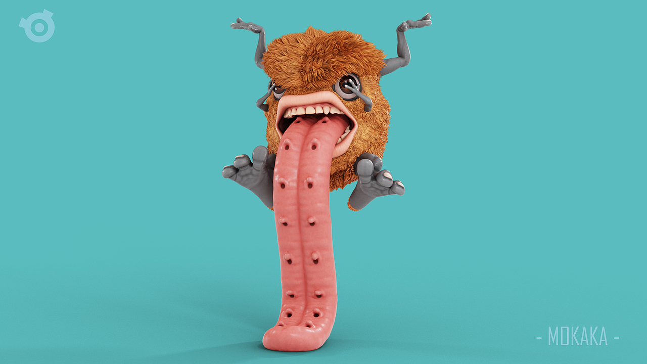 棘背兽&毛咔咔人 进入三次元！