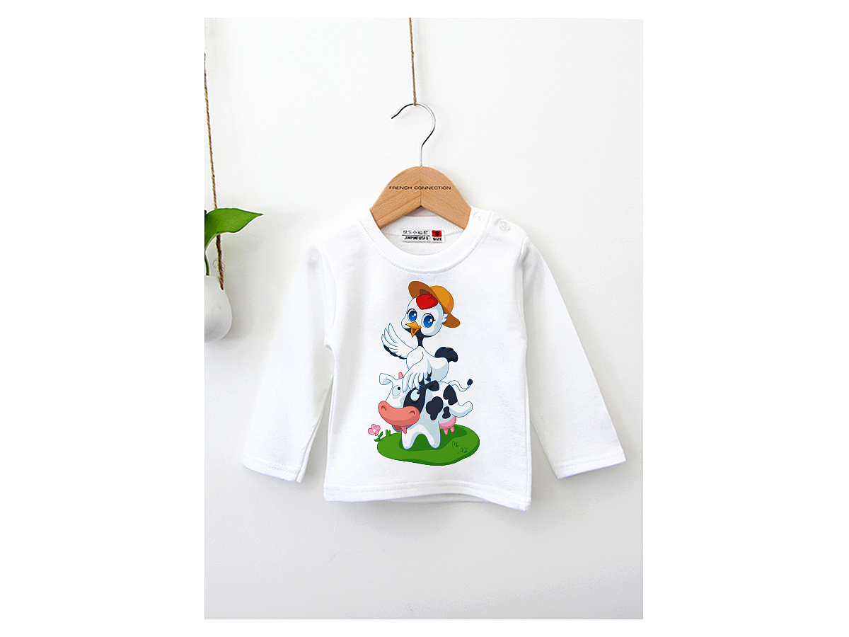 心随鹤飞翔—鹤宝宝卡通形象