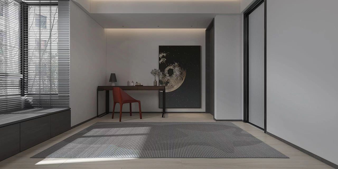 320㎡复式设计,极简风格+无主灯设计