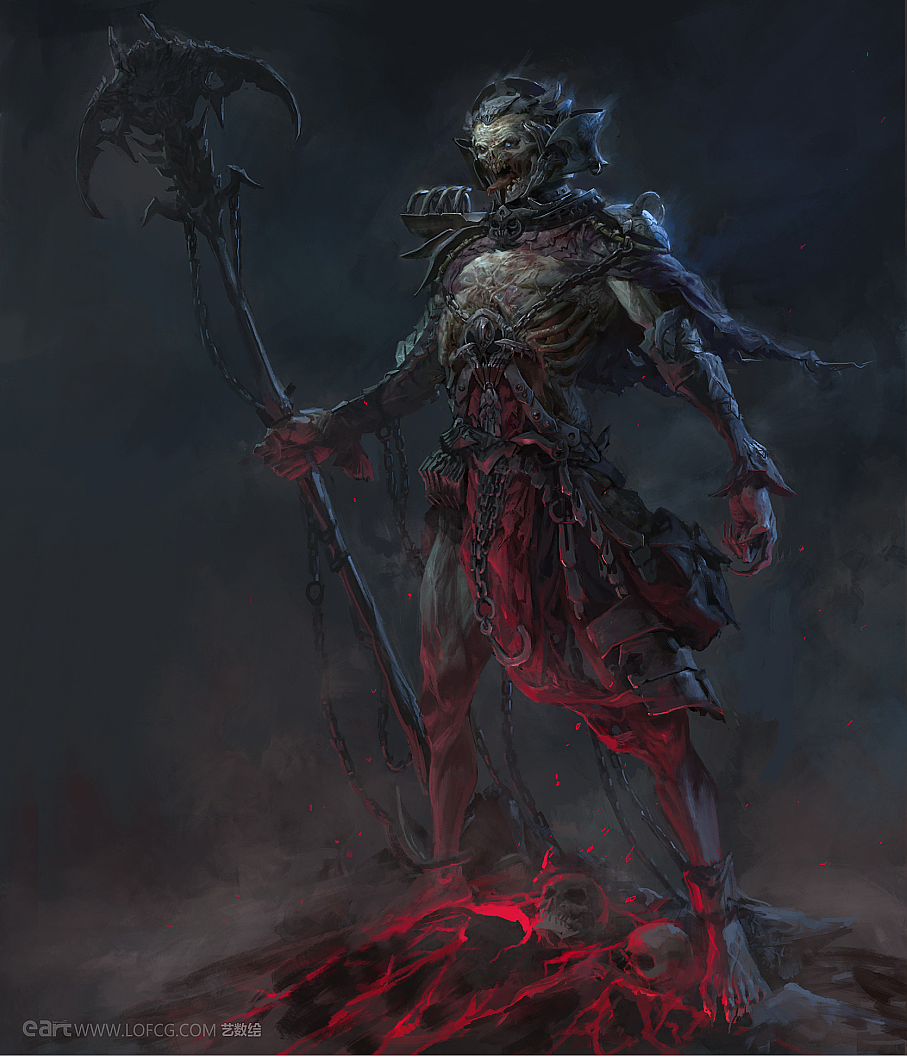 国内实力派插画家钟风华怪物系列作品合集（图ZNTcwNjU2ODg=） - 概念设定 - 站酷设计师艺数绘CG原创素材 - 站酷ZCOOL