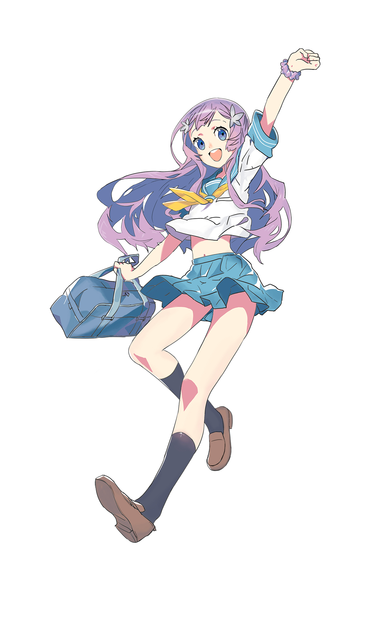 元气少女up（图ZMjA2NTEzNTIw） - 商业插画 - 站酷设计师Bluecpw原创素材 - 站酷ZCOOL