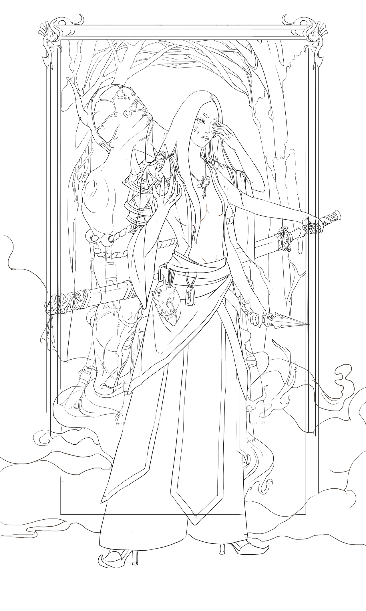 惡犬（圖ZMjQ1MTE2NjMy） - 商業(yè)插畫 - 站酷設(shè)計(jì)師崩壞的救贖原創(chuàng)素材 - 站酷ZCOOL