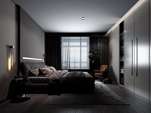 现代简约卧室