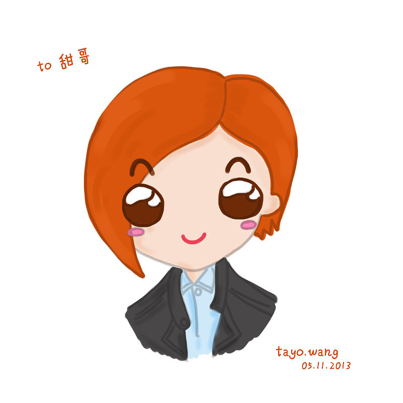 手绘Q版头像