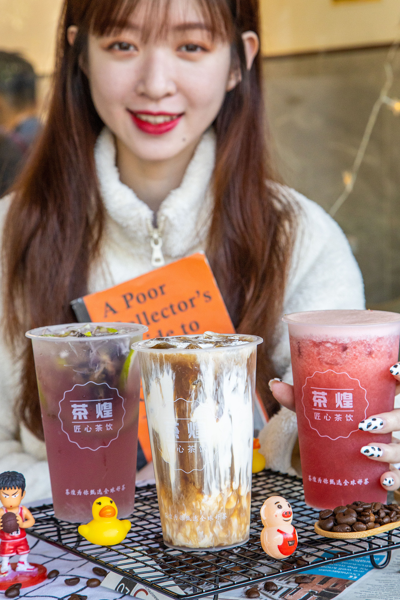 咖啡/草莓沙冰/柠檬茶