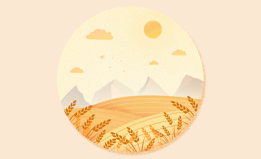 芒種（圖ZMjE5MDIwOTQw） - 商業(yè)插畫 - 站酷設(shè)計(jì)師陳森森william原創(chuàng)素材 - 站酷ZCOOL