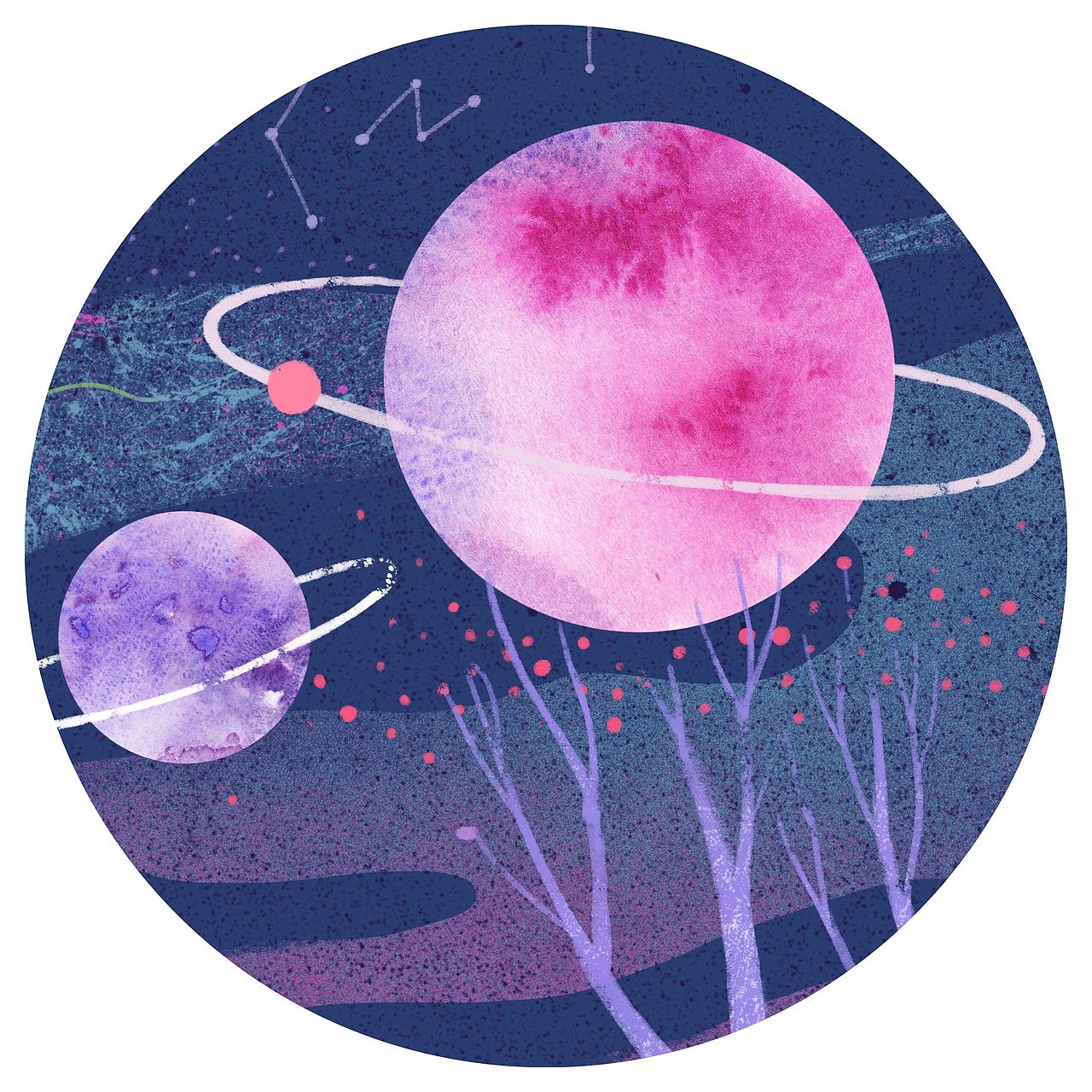 倏尔一阵微风,夜空划过流星
天地从来如是,人世却总多情