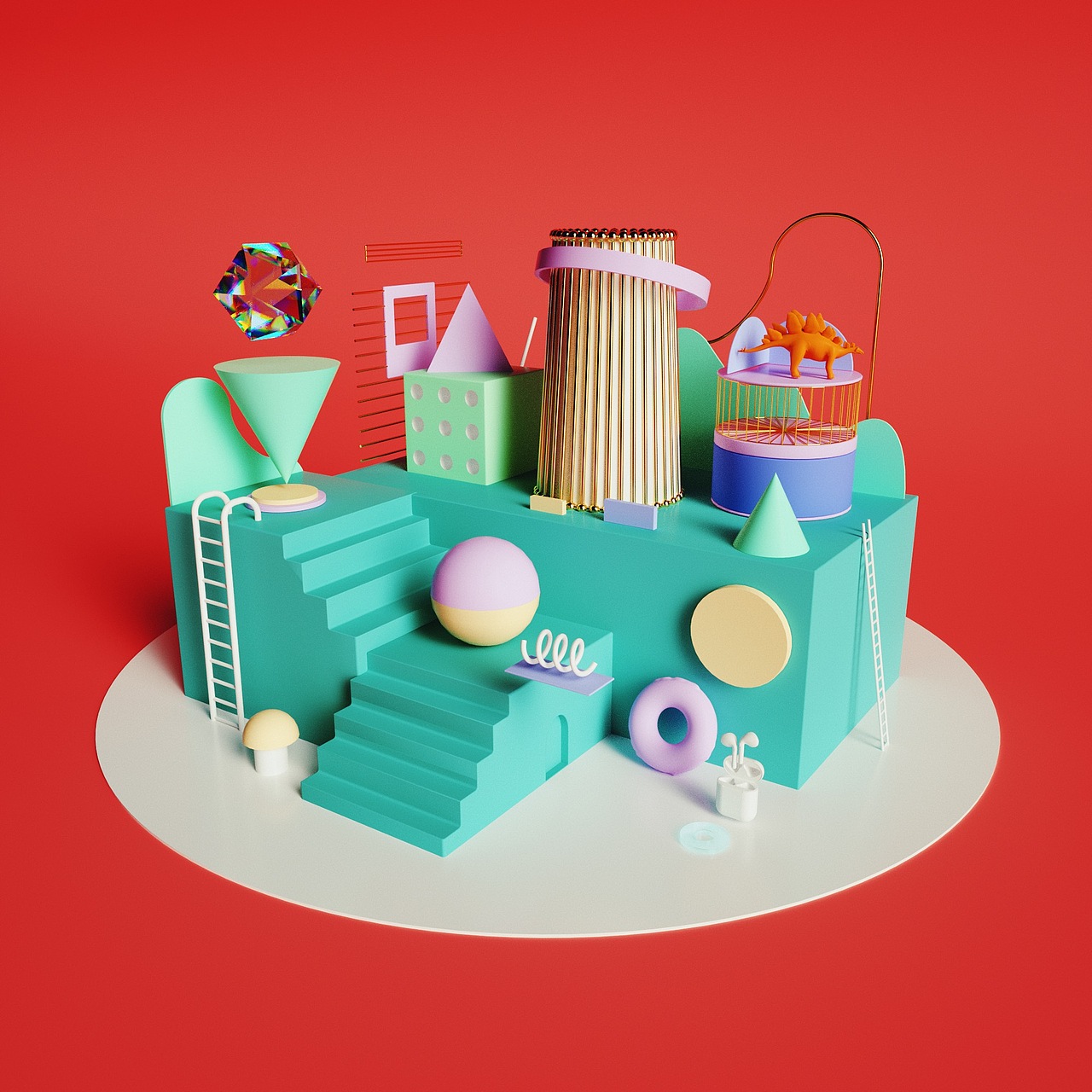 c4d-场景