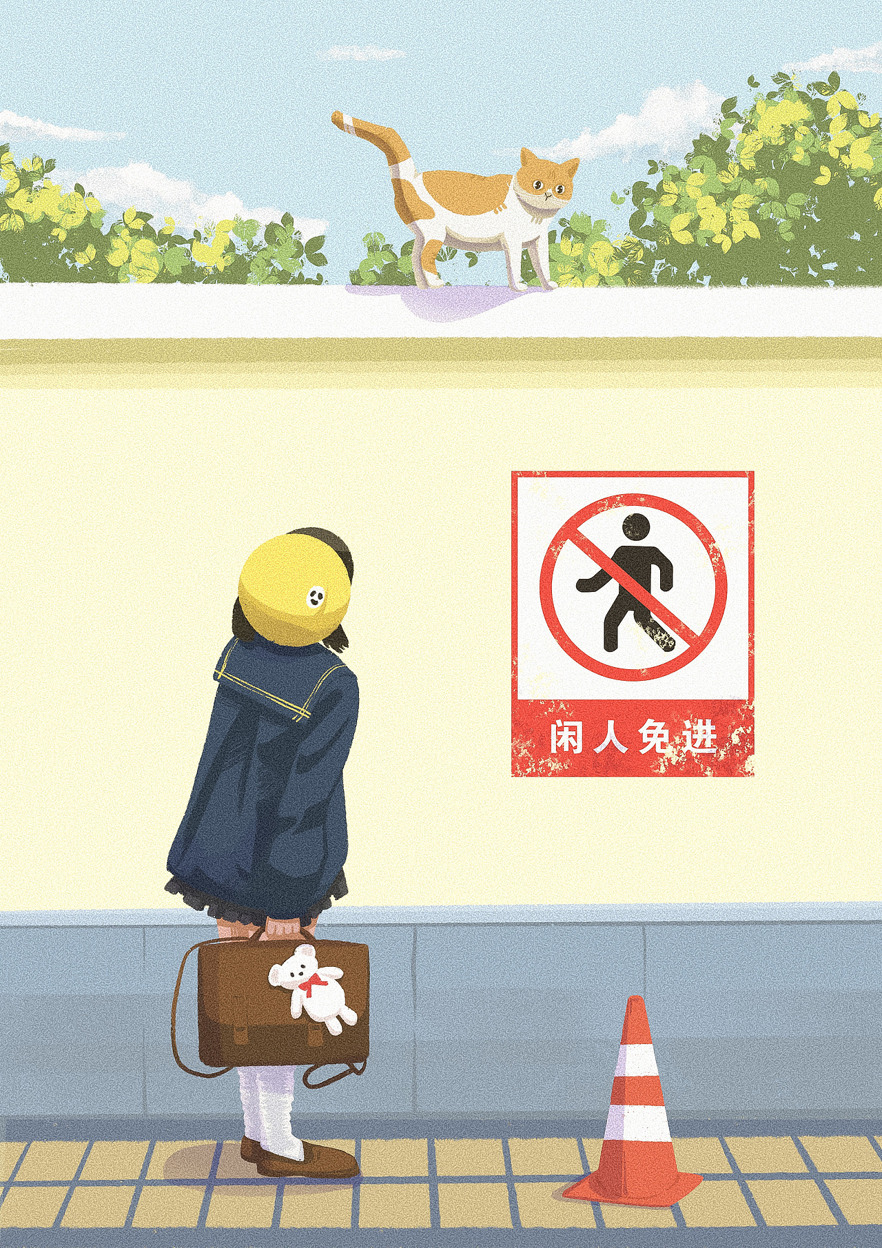 不同风格插画尝试