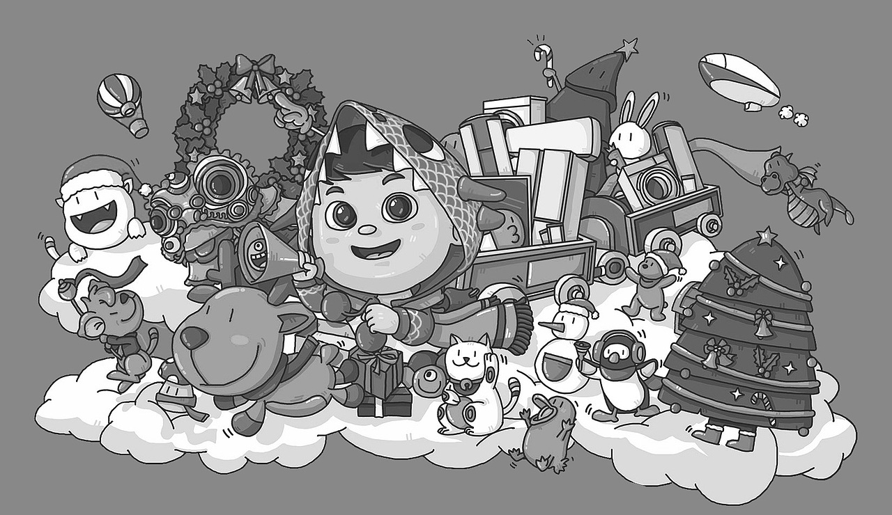 在网上看的很不错就画了一份（图ZMTA3NzAwMjY0） - 图案 - 站酷设计师就你有理原创素材 - 站酷ZCOOL