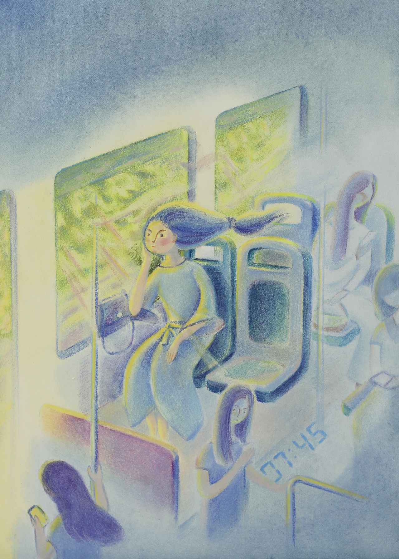 《她们》独立的现代女性-系列插画