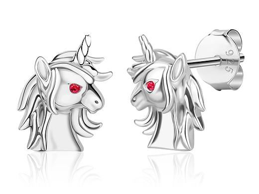 独角兽耳钉