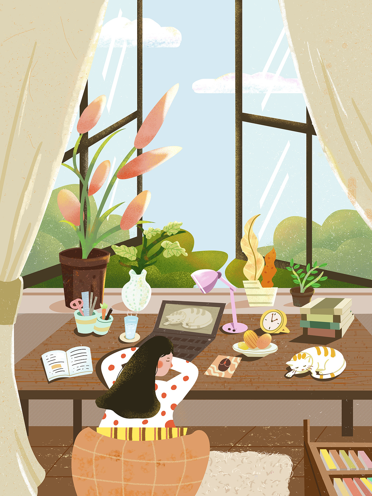 《闲暇生活》（图ZMjY3NTM4NTc2） - 创作习作 - 站酷设计师飞鸟s原创素材 - 站酷ZCOOL