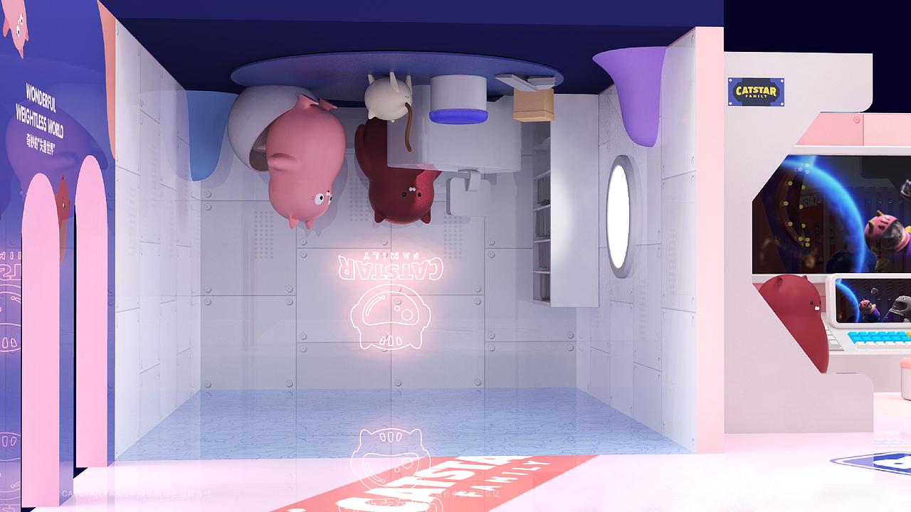 喵星族CATSTAR FAMILY 角色品牌&IP展设计