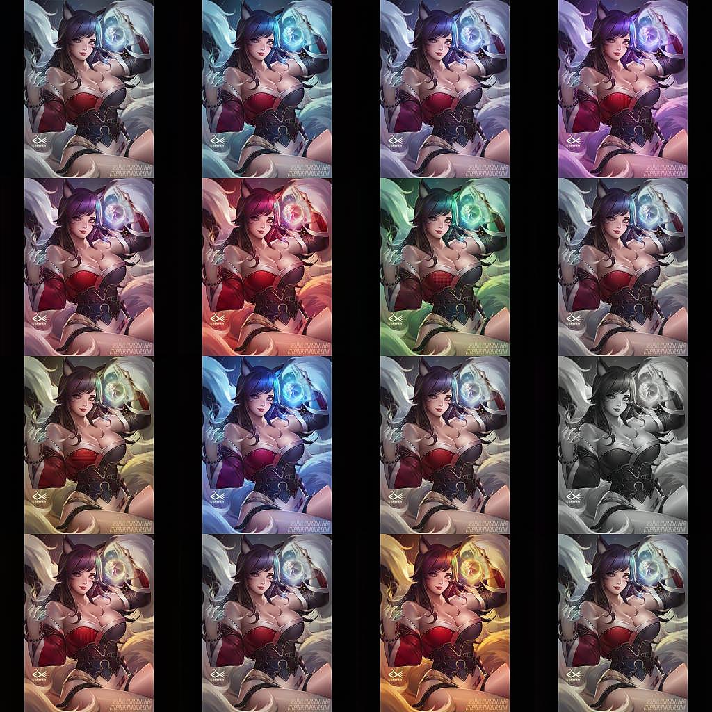 人工智能插画作品游戏原画