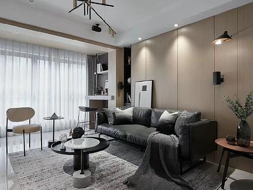 【铭勇装饰】案例赏析|现代简约的高贵（个人主页-ZNDY2Nzg1NTY=） - 家装设计 - 站酷设计师上海铭勇建筑装饰原创素材 - 站酷ZCOOL