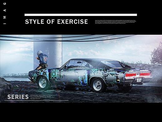 IO/ 坐汽车上的人-全C4D流程（个人主页-ZNTA1MDI3Mjg=） - 场景 - 站酷设计师FIREFLY_LU原创素材 - 站酷ZCOOL