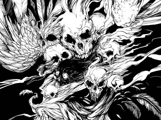 《山海经》九头鸟