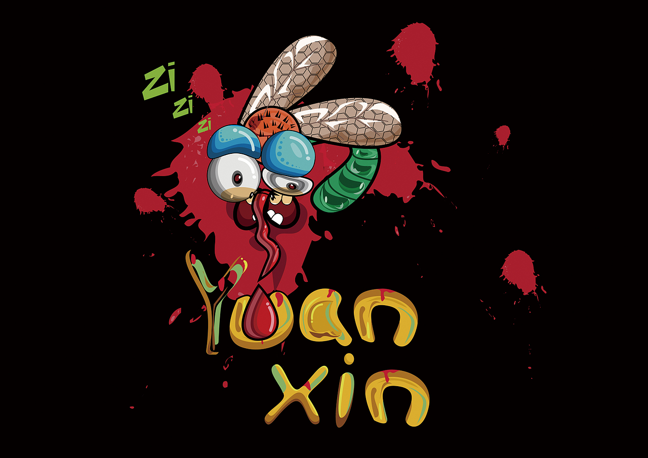 蚊子（图ZNTQ2Mjg1Njg=） - 图案 - 站酷设计师小园子要向前原创素材 - 站酷ZCOOL
