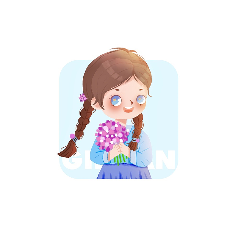 【板绘】腰果虾仁家的李梦鱼小姑娘