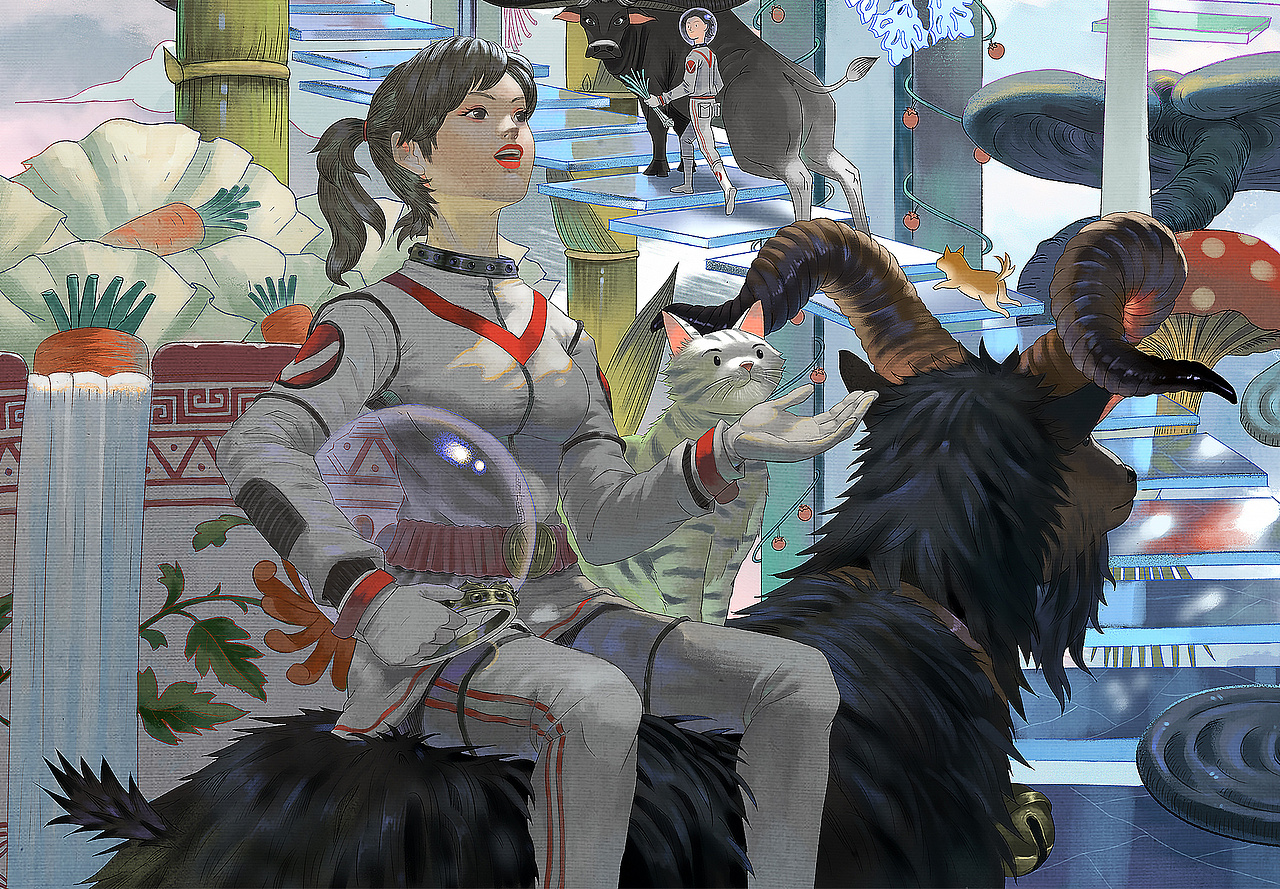 万科24节气案例分享《立冬》喜欢可以点赞👍 ➕好友（图ZMjkxMzAwNjEy） - 商业插画 - 站酷设计师Terryboge原创素材 - 站酷ZCOOL