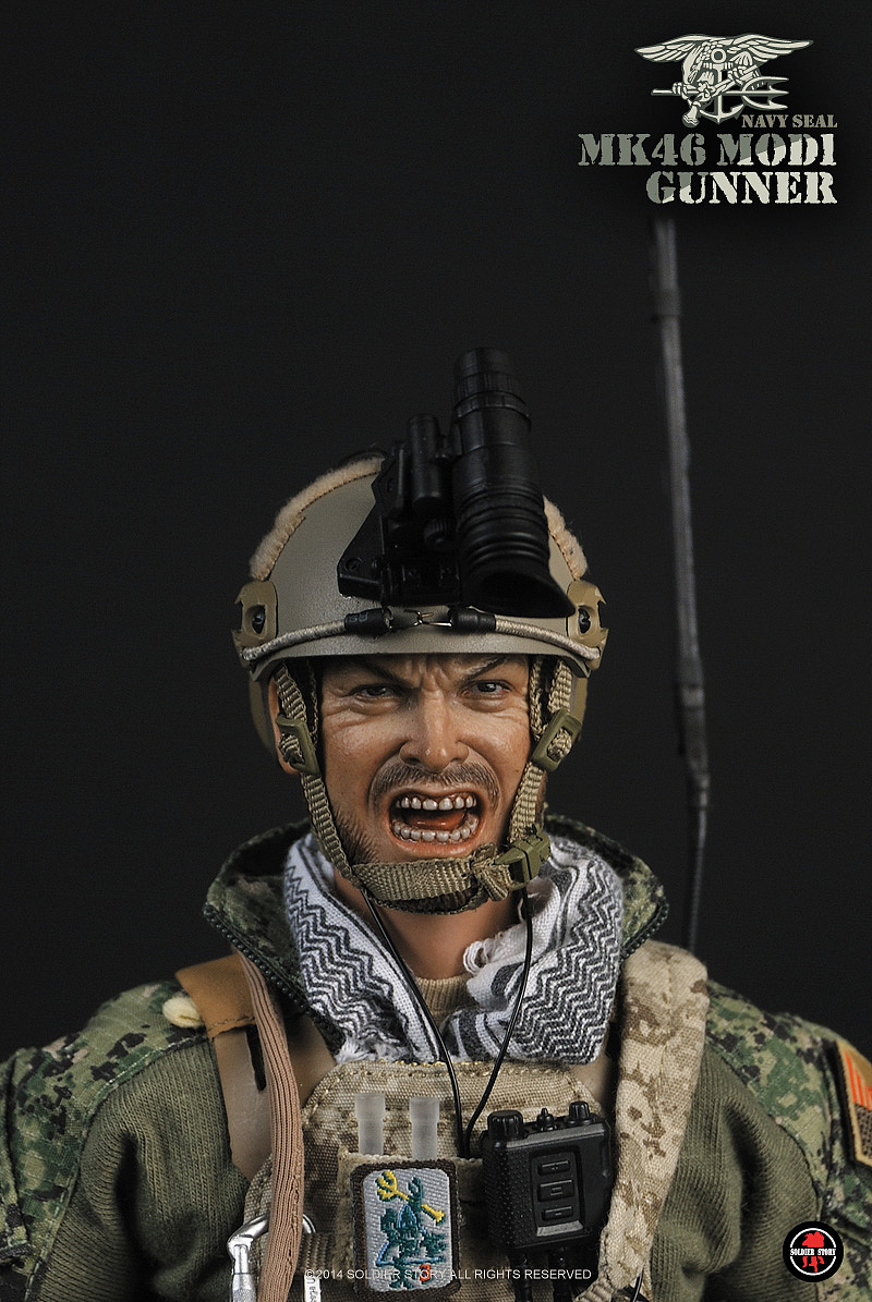SoldierStory 美国海军海豹突击队 MK46 MOD1机鎗手（图ZMTExMDIwMTQ4） - 手办/模玩 - 站酷设计师SoldierStory原创素材 - 站酷ZCOOL