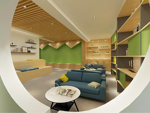 学校图书休闲室