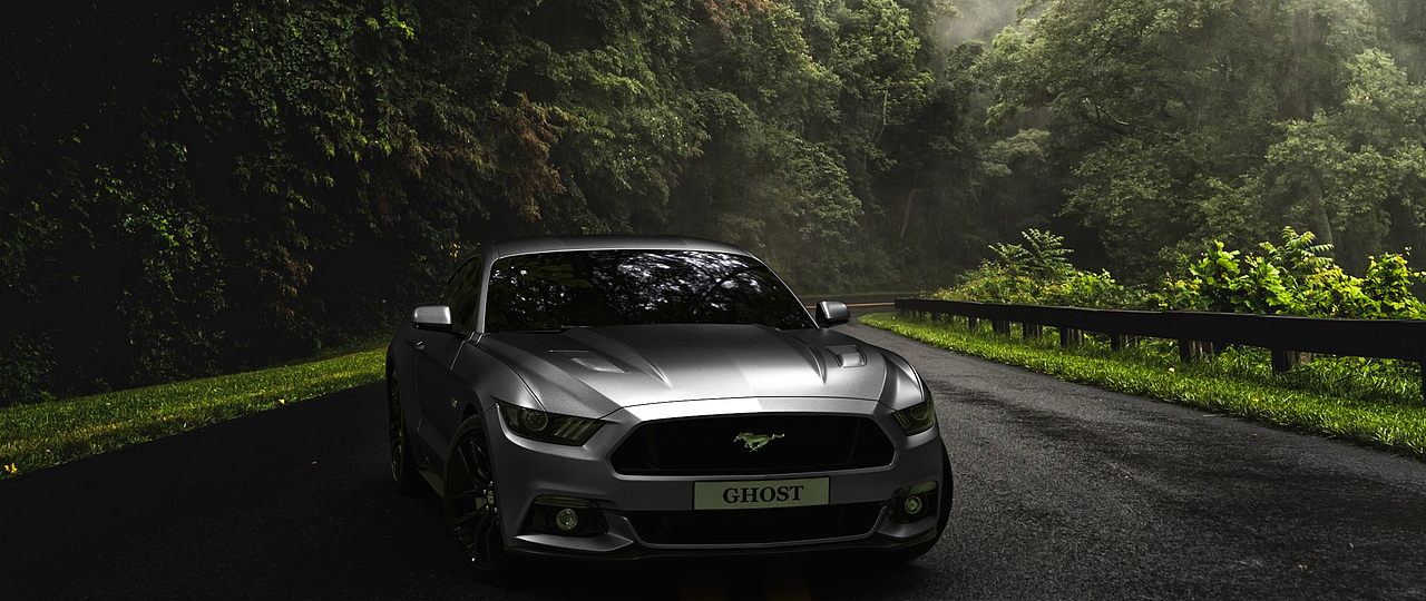 福特野马 渲染练习（图ZMjU1ODkxNzQ0） - 机械/交通 - 站酷设计师Edris原创素材 - 站酷ZCOOL