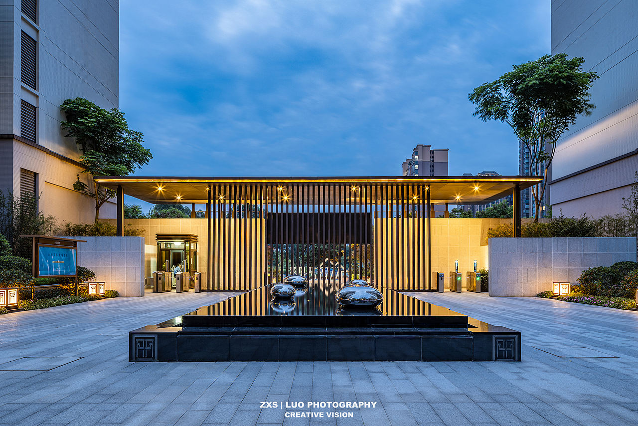 景观摄影 成都彭州置信丽都府二期（图ZMjYyOTYyNjY0） - 环境/建筑摄影 - 站酷设计师空间摄影罗先森原创素材 - 站酷ZCOOL
